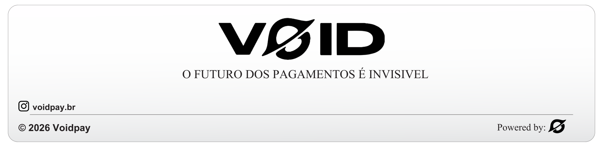 VoidPay - O futuro dos pagamentos é invisível